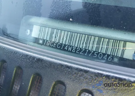 2002 Chevrolet Silverado C1500 из США, поврежденный, VIN 1GCEC14WH2Z175046